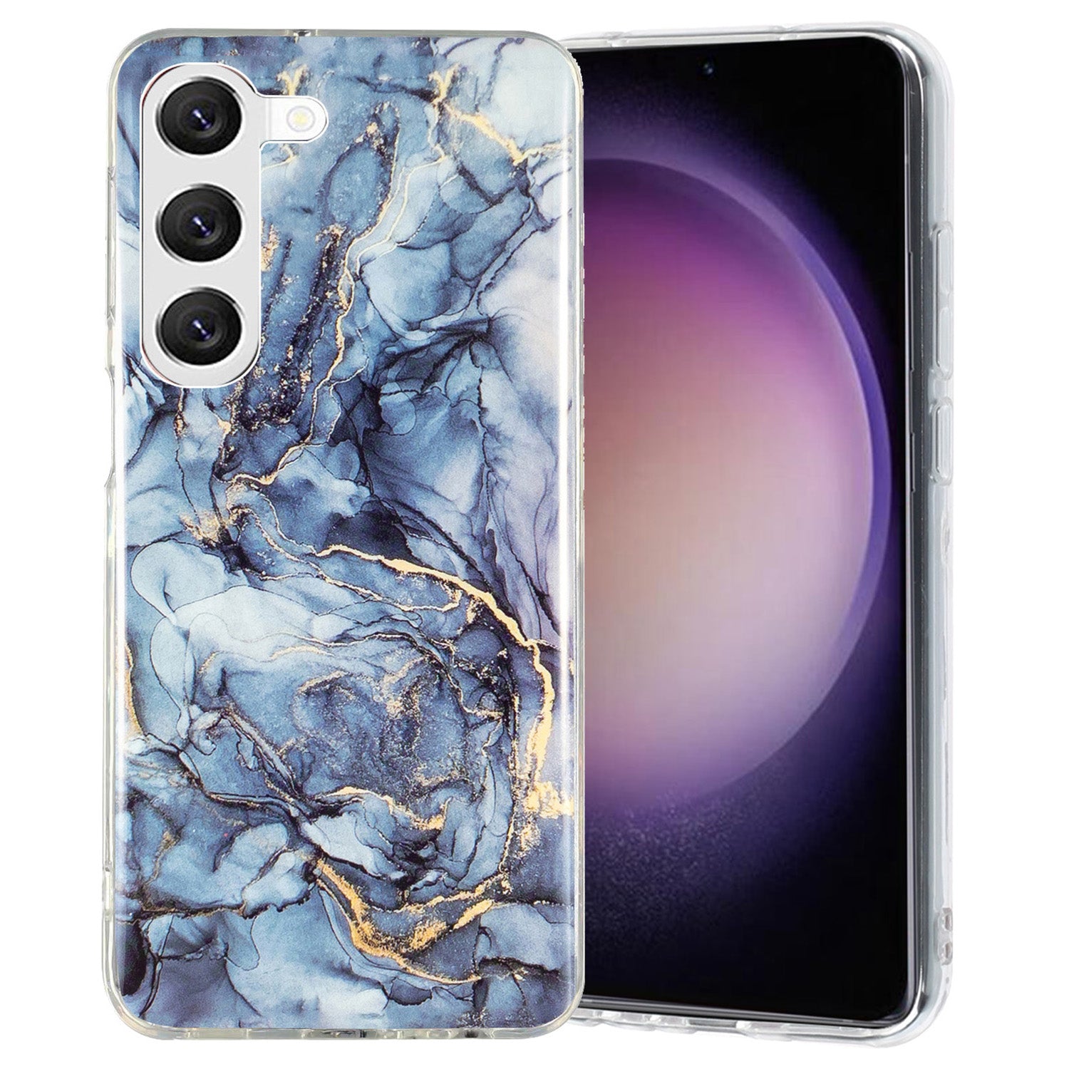 For Samsung Galaxy S23 IMD Marble Pattern TPU Case Back Protector Bump Proof Phone Cover For Samsung Galaxy S23 IMD Marble Pattern TPU Case Back Protector Bump Proof Phone Cover